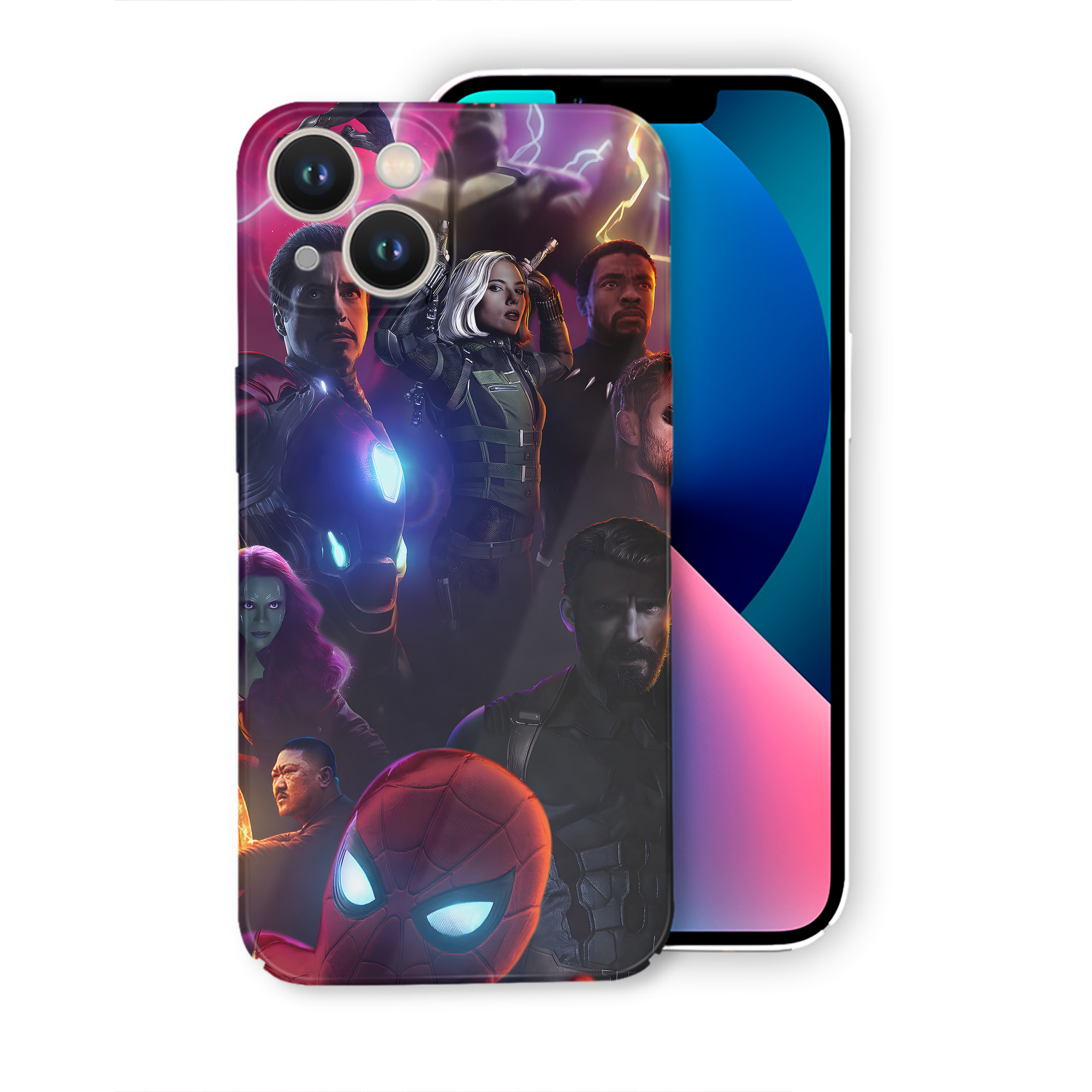（画像用） アベンジャーズ The Avengers 【iPhone 14シリーズ対応】ハードケース